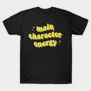 Main Character Energy Sticker Book Aesthetic Vinyl Sticker Laptop Sticker Decal Book Stickers Book Lover Gift Stickers Laptop Bookish Sticker Pack T-Shirt